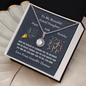 Eternal hope Pendant Necklace Birthday Gift for Grand Daughter from GrandPa