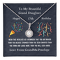 Eternal hope Pendant Necklace Birthday Gift for Grand Daughter from GrandMa