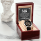 Openwork Watch Gift for Son from Father