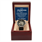 Openwork Watch Gift for Grand Son from Grand Ma