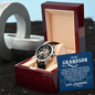 Openwork Watch Gift for Grand Son from Grand Ma