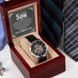 Openwork Watch Gift for Son from Father