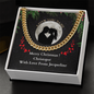 Men's necklace ,Cuban Link Chain Necklace, in Gold Necklace or Stainless Steel necklace designs.