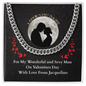 Valentine's day gifts for him, Cuban Link Chain Necklaces For Men, in Silver Necklace or Gold Necklace designs.