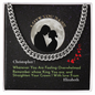 Birthday Present For Boyfriend, Cuban Link Chain Necklace Birthday Present For Husband/Boyfriend