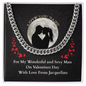 Valentine's day gifts for him, Cuban Link Chain Necklaces For Men, in Gold Necklace or Silver Necklace designs.
