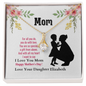 Alluring Beauty Pendant Necklace Mothers day Gift from Daughter