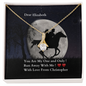 Elopement Proposal Alluring Beauty Necklace Gift for Girlfriend/Mistress/Lover