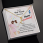 Alluring Beauty Necklace Birthday gift for girlfriend (Yellow Gold & White Gold Variants)