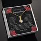 Alluring Beauty Necklace Gift for Daughter from Mom or Dad