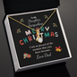 Alluring Beauty Pendant Necklace Christmas Gift For Daughter From Mom or Dad