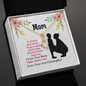Alluring Beauty Pendant Necklace Mothers day Gift from Son