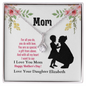 Alluring Beauty Pendant Necklace Mothers day Gift from Daughter