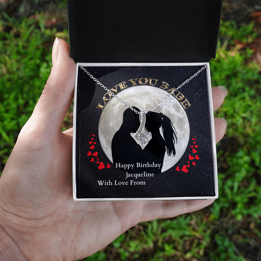 Alluring Beauty Necklace Birthday Gift For Girlfriend/Wife/Fiance