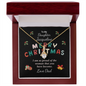 Alluring Beauty Pendant Necklace Christmas Gift For Daughter From Mom or Dad