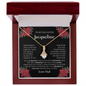 Alluring Beauty Necklace Gift for Daughter from Mom or Dad