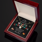 Alluring Beauty Pendant Necklace Christmas Gift For Daughter From Mom or Dad