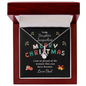 Alluring Beauty Pendant Necklace Christmas Gift For Daughter From Mom or Dad