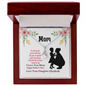 Alluring Beauty Pendant Necklace Mothers day Gift from Daughter