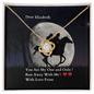 Elopement Proposal Love Knot Necklace Gift for Girlfriend/Mistress/Lover