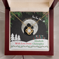 Christmas gifts for girlfriend White Gold or Yellow gold Love Knot Pendant Necklaces.