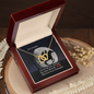 Elopement Proposal Interlocking Hearts Necklace Gift for Girlfriend/Mistress/Lover