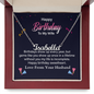 Name Necklace Birthday gift for Wife from Husband