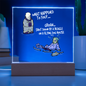 Comic Acrylic Led Lit Display stand anytime home decor gift for friends