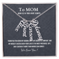 Multi Vertical Name Necklace Mothers Day gift