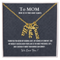 Multi Vertical Name Necklace Mothers Day gift