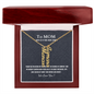 Multi Vertical Name Necklace Mothers Day gift