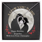 Forever Love Heart Necklace Birthday Gift for Girlfriend/Wife/Lover