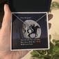 Elopement Proposal Jewelry gifts for Women in Yellow gold or White Gold Heart pendant necklaces.