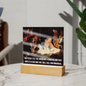 Scripture Art, Led lit Acrylic Plaque, Celebrating the birth of Jesus in Bethlehem