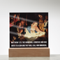 Scripture Art, Led lit Acrylic Plaque, Celebrating the birth of Jesus in Bethlehem
