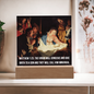Scripture Art, Led lit Acrylic Plaque, Celebrating the birth of Jesus in Bethlehem
