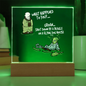 Comic Acrylic Led Lit Display stand anytime home decor gift for friends