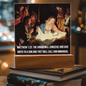 Scripture Art, Led lit Acrylic Plaque, Celebrating the birth of Jesus in Bethlehem