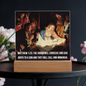 Scripture Art, Led lit Acrylic Plaque, Celebrating the birth of Jesus in Bethlehem