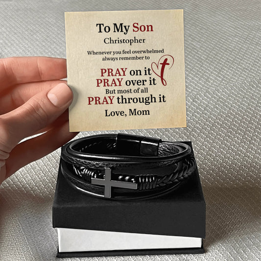 Men's Cross Bracelet 4