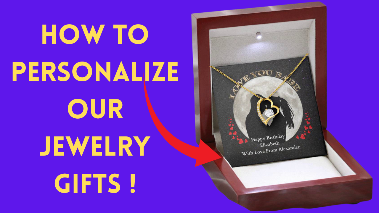 Load video: How to Personalize our Jewelry gift box cards