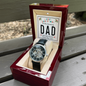 Mens Openwork Watch Christmas Gift for Dad from Son