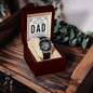 Mens openwork watch Christmas gift for Dad from Daughter